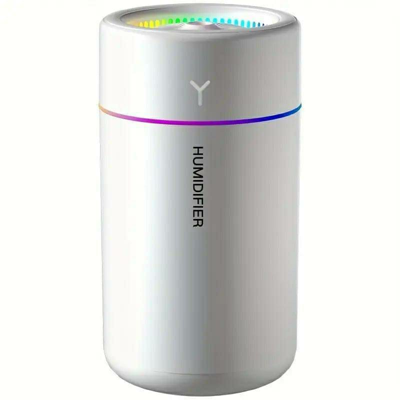 Portable Whisper-Quiet 1 Pc Air Humidifier - Silver & Multicolor