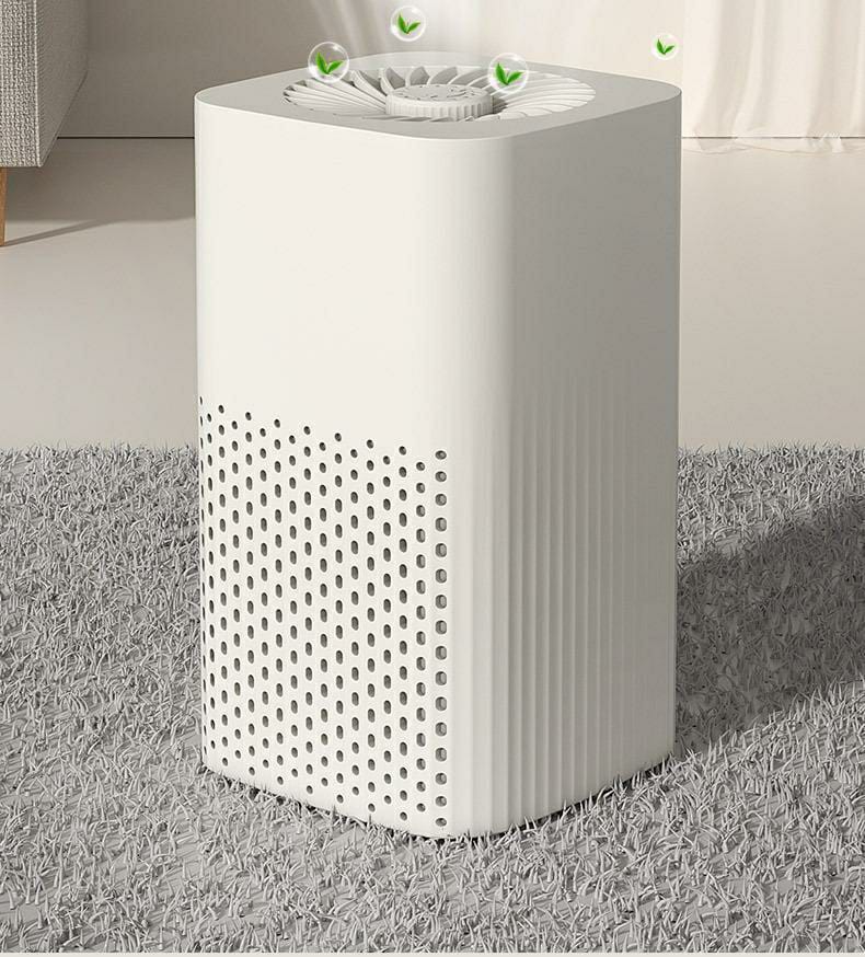 Compact Air Purifier for Bedroom Removes Smoke, Odors, and Formaldehyde for Fresh Air