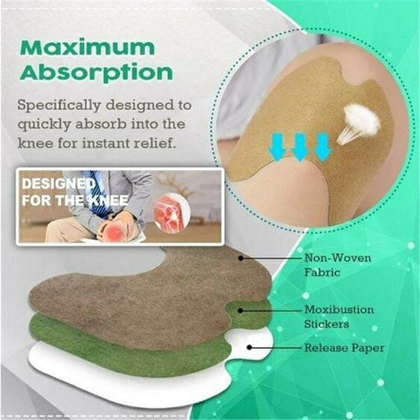 Knee Pain Relief Patch - Pack Of 12