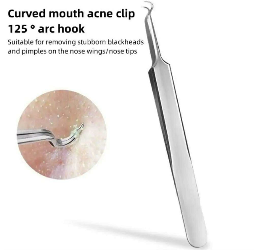 8 Pcs White and Blackhead Remover Tools