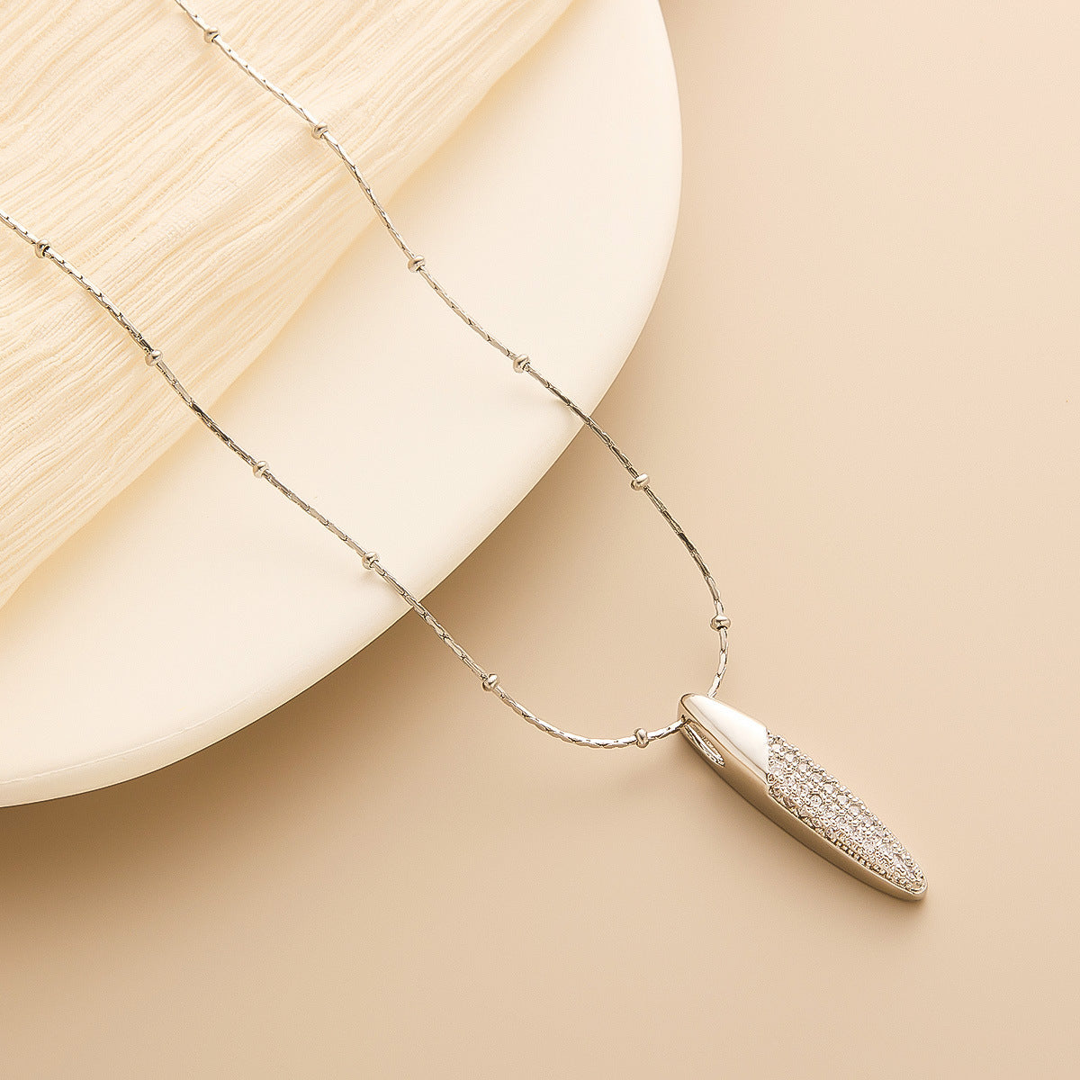 Simple Fashion Special-interest Design Titanium Steel Necklace
