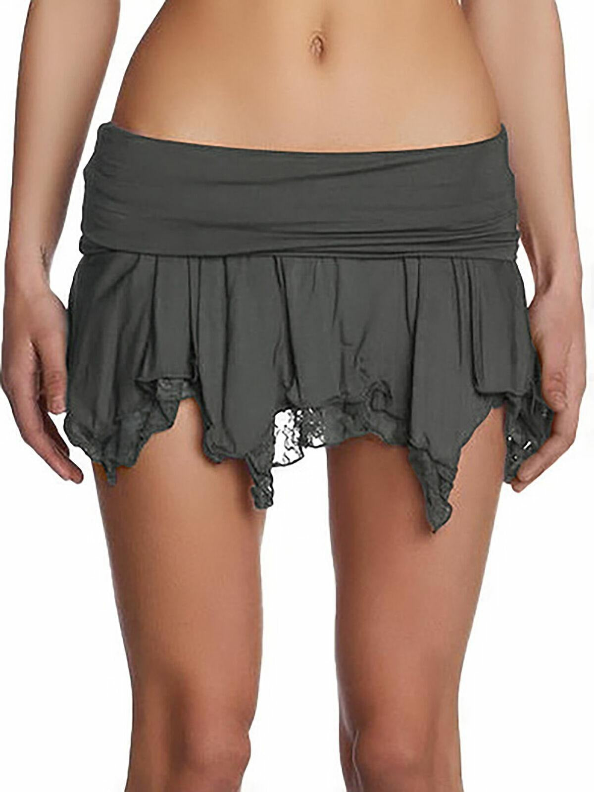 Women's New Sexy Lace Splicing Skirt