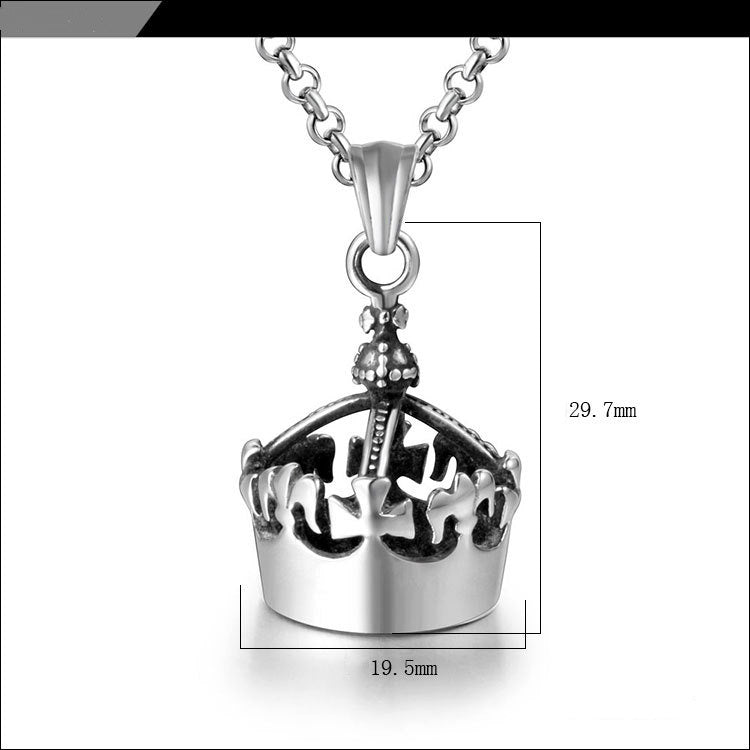 Fashion Titanium Steel Retro Personalized Necklace