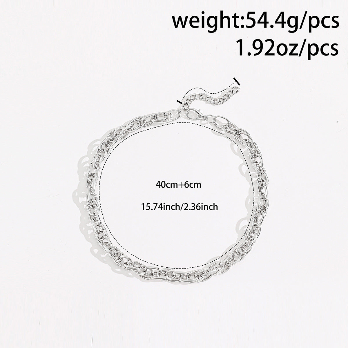 Fashionable Non-fading Thick Chain Necklace For Women