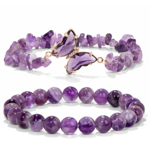 Bohemian Beaded Bracelet Women's Healing Crystal Bracelet