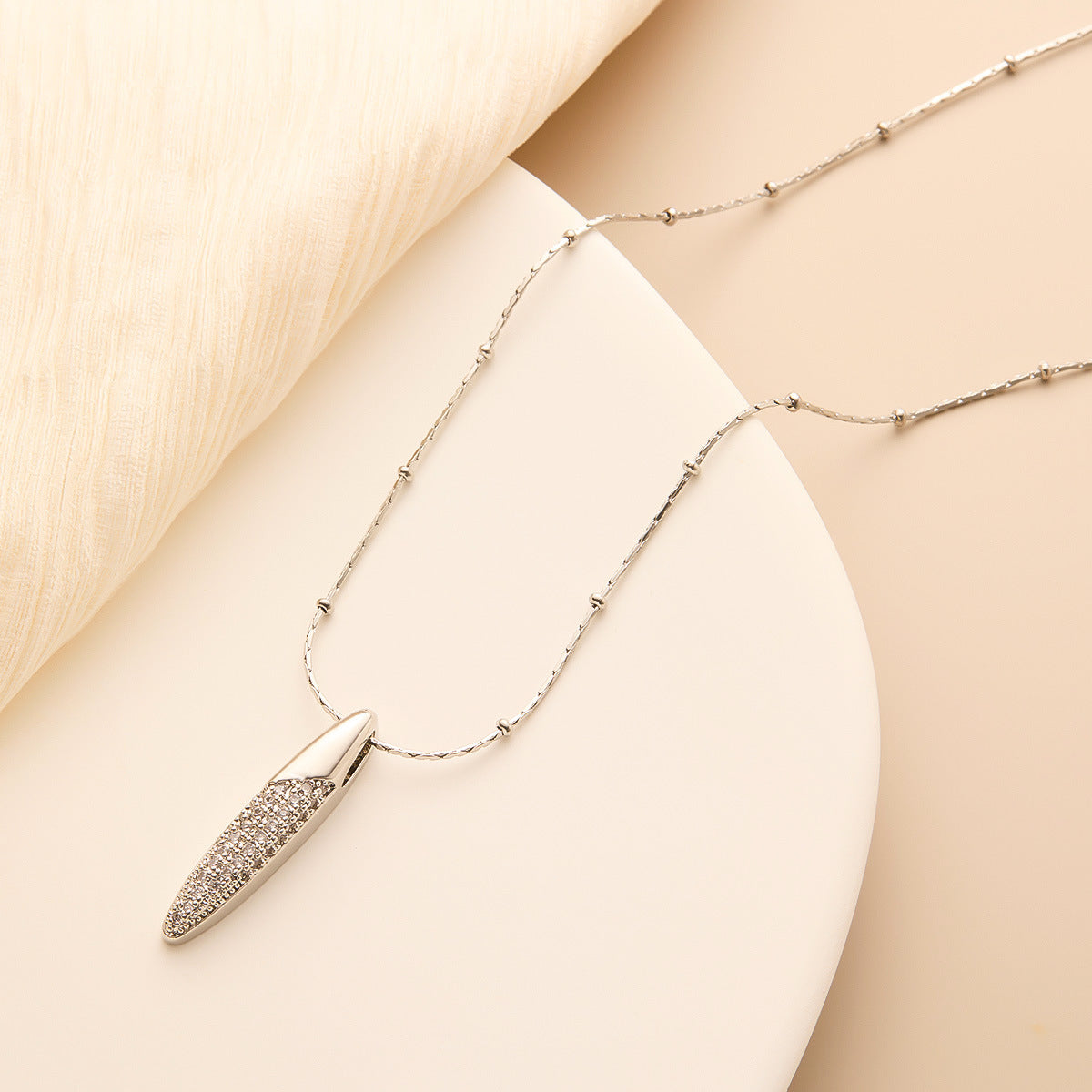 Simple Fashion Special-interest Design Titanium Steel Necklace