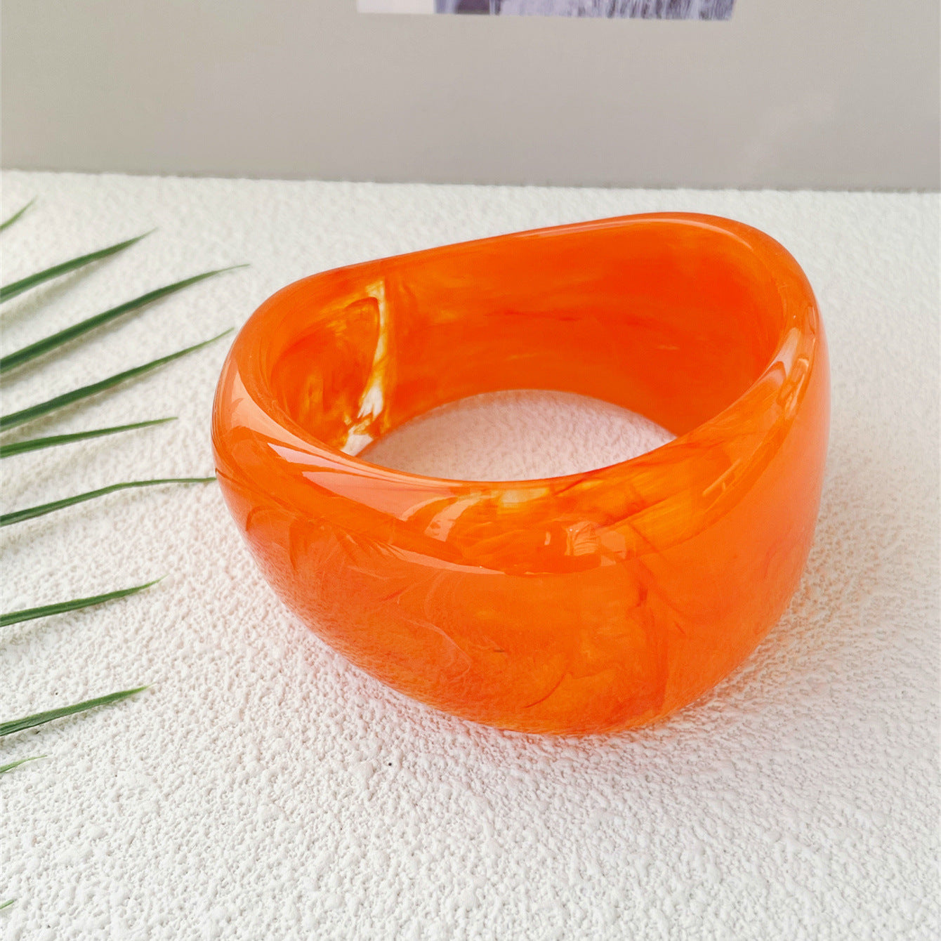 Marble Pattern Acrylic Bracelet Irregular Female