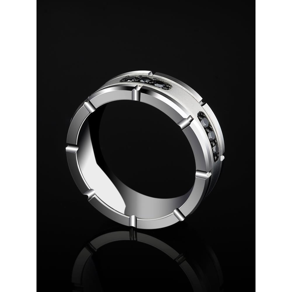 Advanced Men's Tungsten Gold Ring Matte Fashion
