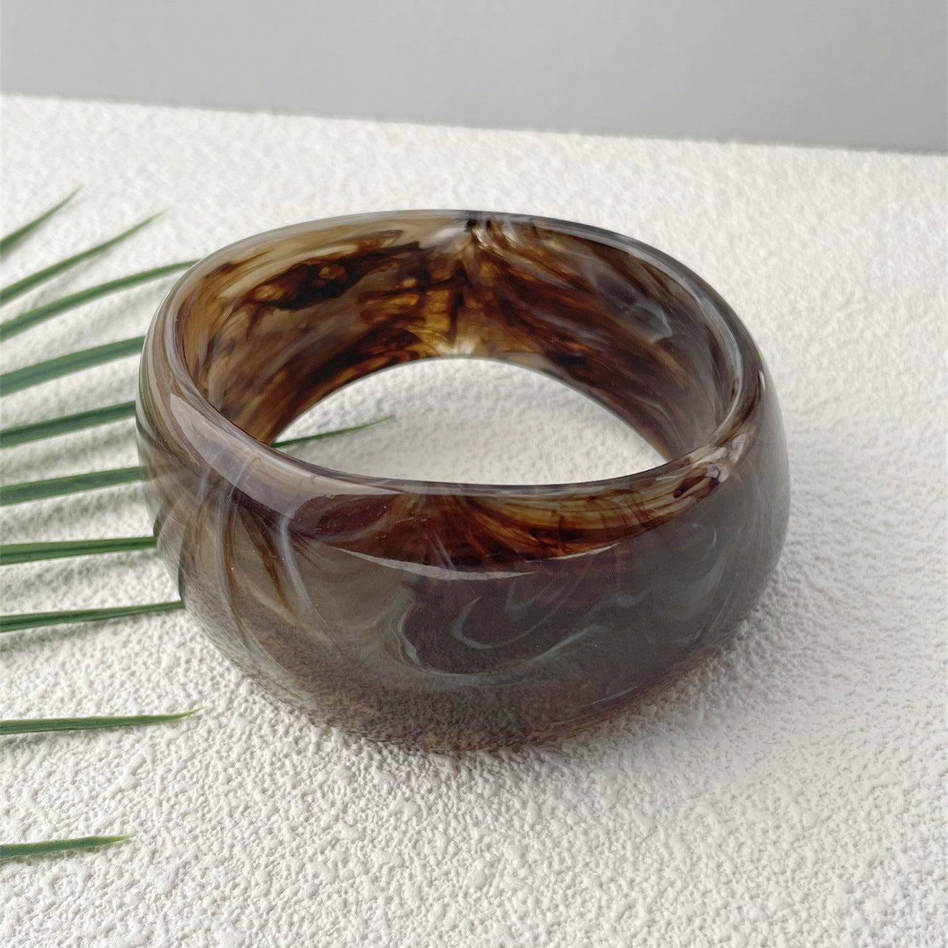 Marble Pattern Acrylic Bracelet Irregular Female