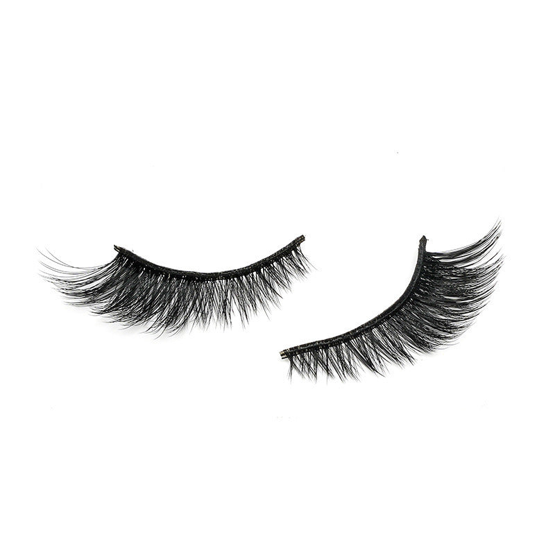 Women's One-piece Five-pair Cat Eye Oblique Flying Stage Makeup Thick Cat Eye Eyelash