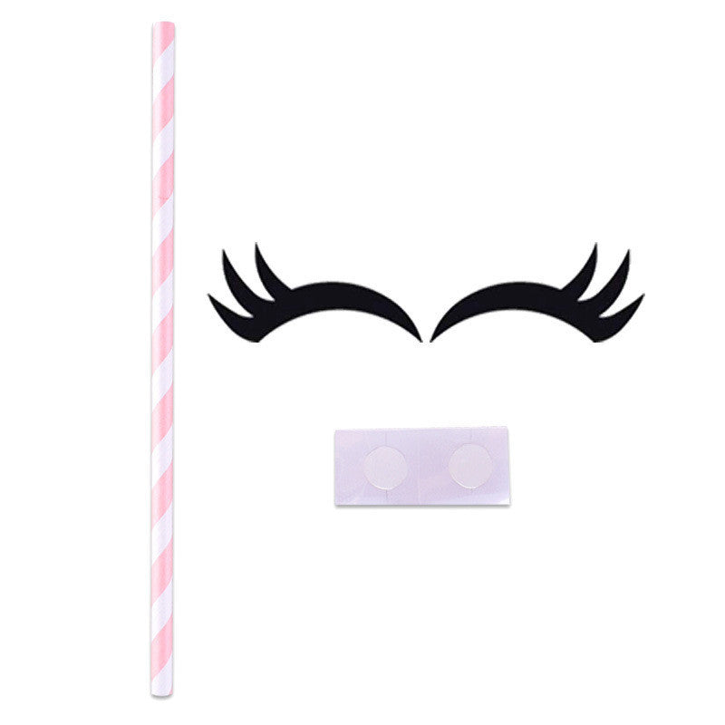 Cake Decorating Card Eyelashes Baking Accessories