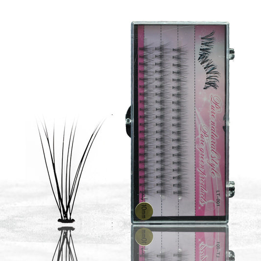 Fiber Material Soft Natural False Eyelashes