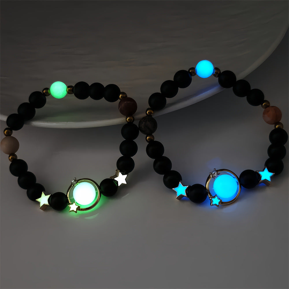 Creative Elastic Luminous Men And Women Bracelet