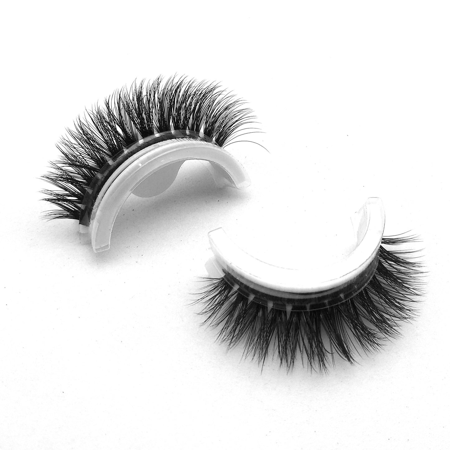 Repeatable Glue-free Self-adhesive False Eyelashes Natural One-pair Package