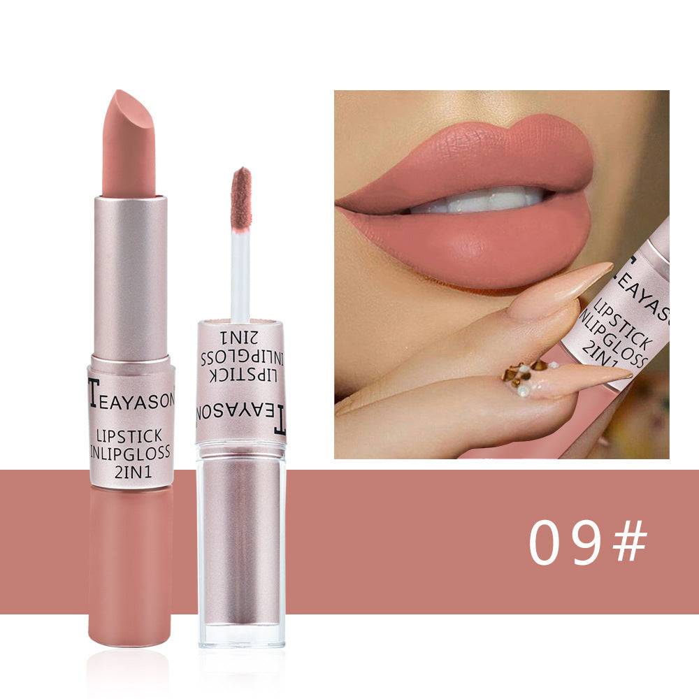 Double-ended Non-stick Cup Matte Matte Lip Gloss