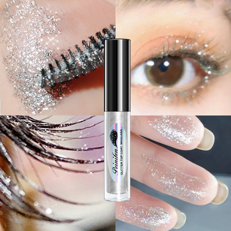 Crushed diamond mascara