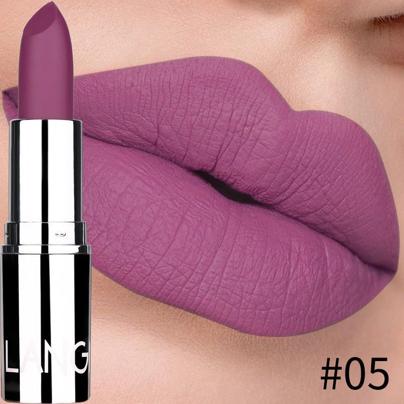 Silver matte lipstick