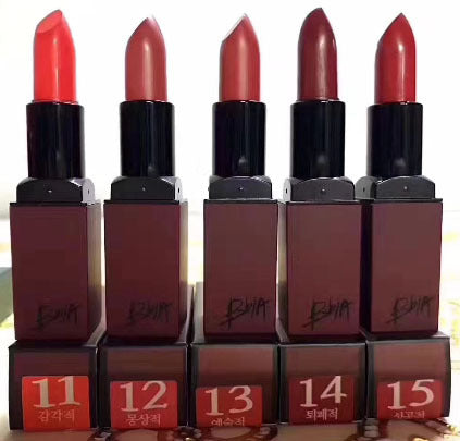 Korea BBI lipstick, velvet, Matt lipstick, Last Lipstick RED 10 color