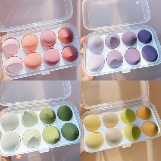 Do Not Eat Powder Beauty Egg Wet And Dry Puff Puff Sponge Soft Giant Makeup Egg With Storage Box