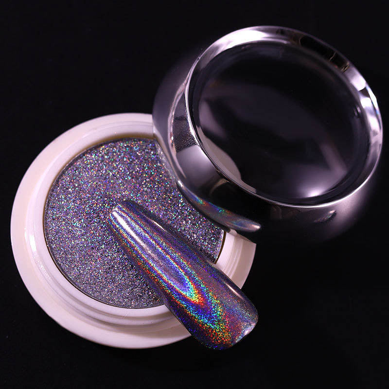 Fashion Nail Art Solid Laser Powder