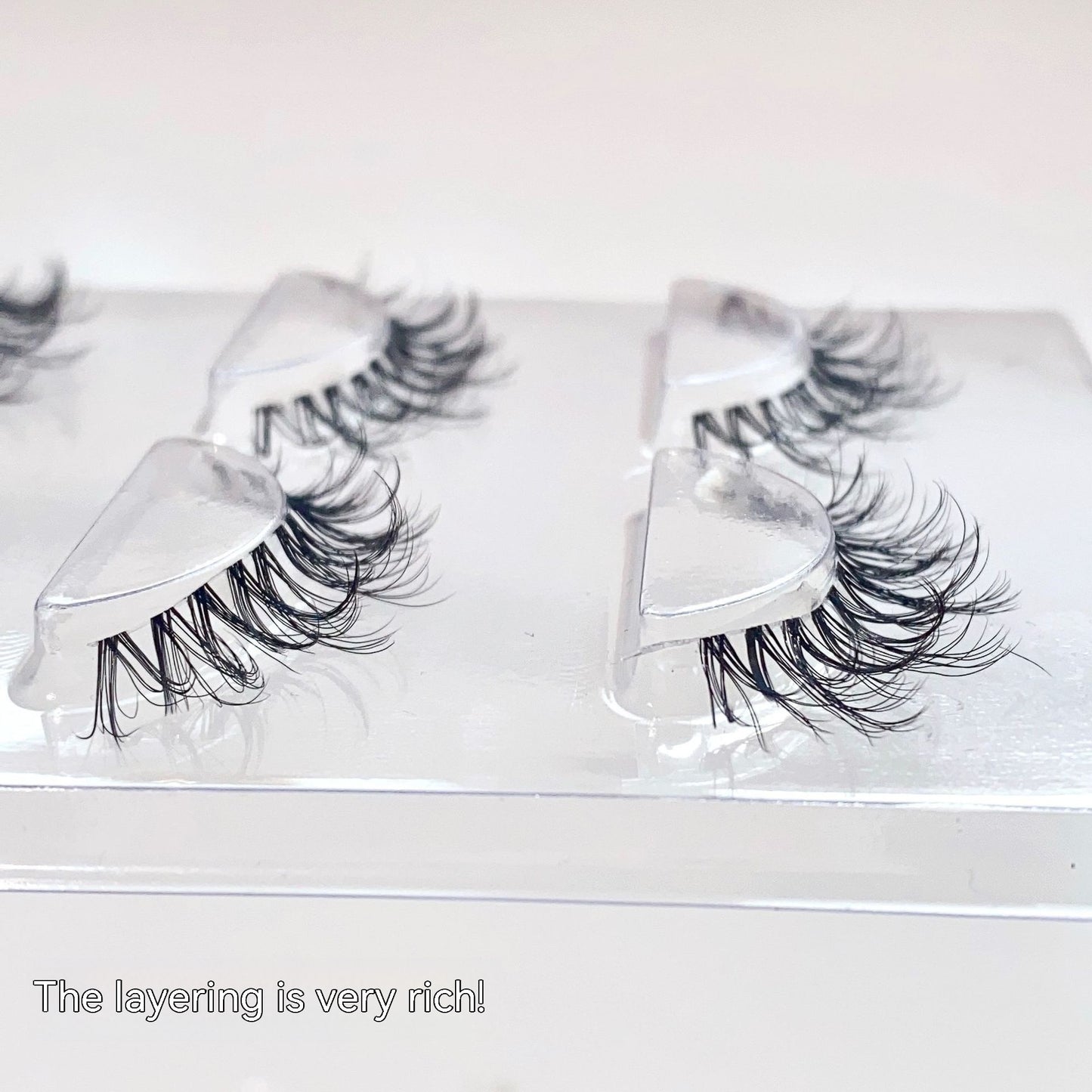 Messy Smoky Thick False Eyelashes