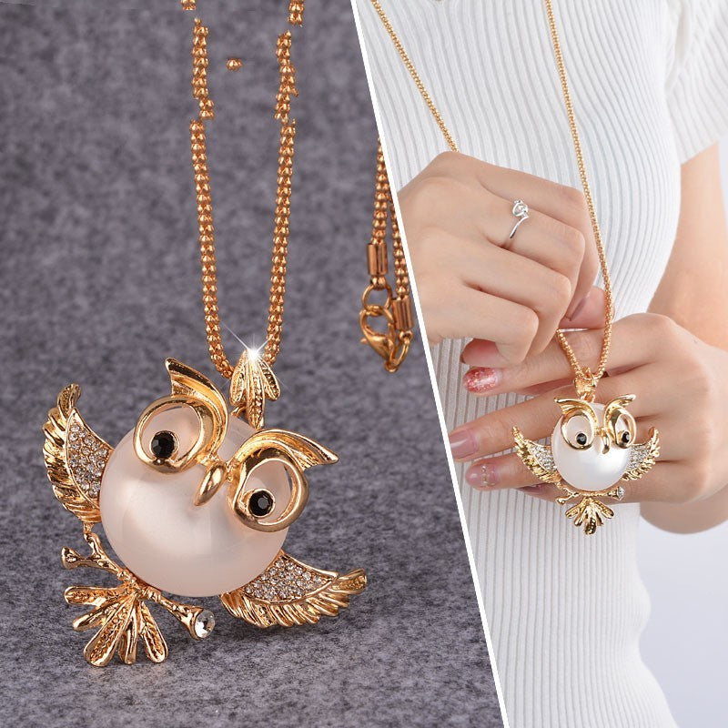 Opal Owl Sweater Chain All-match Women