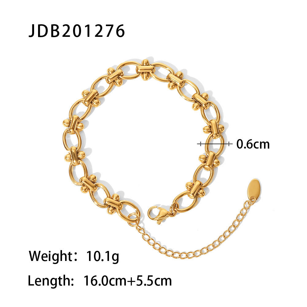 Women's Fashion Retro Titanium Steel Bracelet