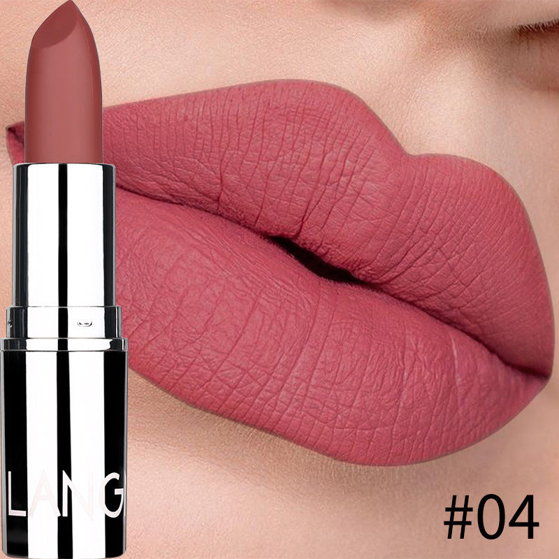 Silver matte lipstick