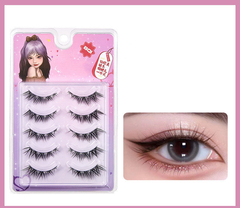 One Piece Natural Thick False Eyelashes One Piece