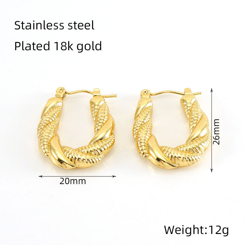 Titanium Steel Earrings For Women