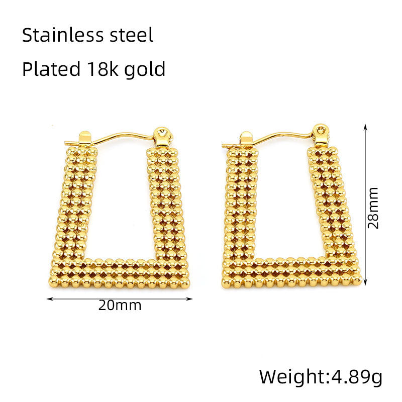 Titanium Steel Earrings For Women