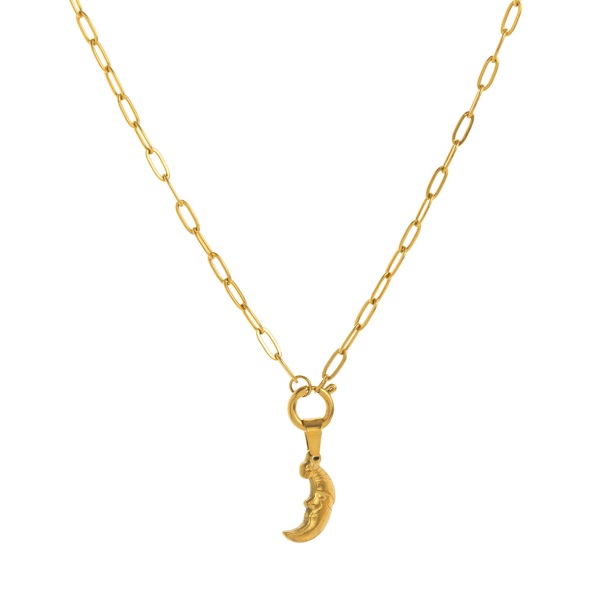 Fashion Sun Moon Necklace DIY Pendant