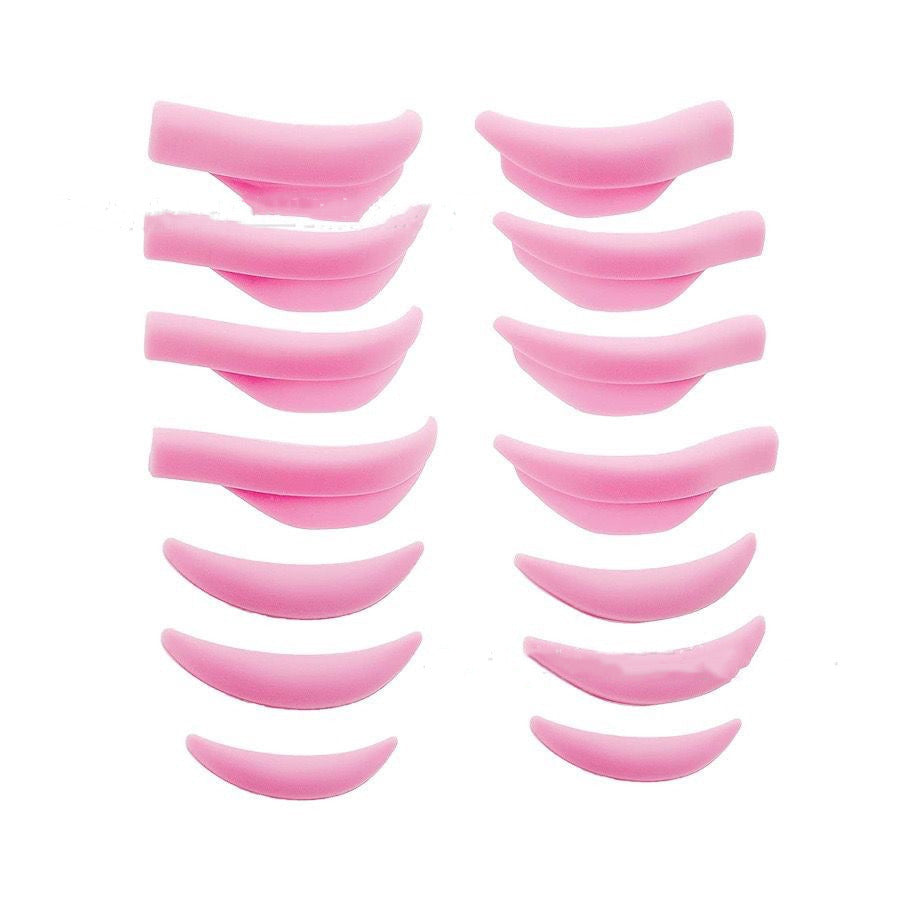 Eyelash Perm Tool, Color White Mixed Silicone Gasket