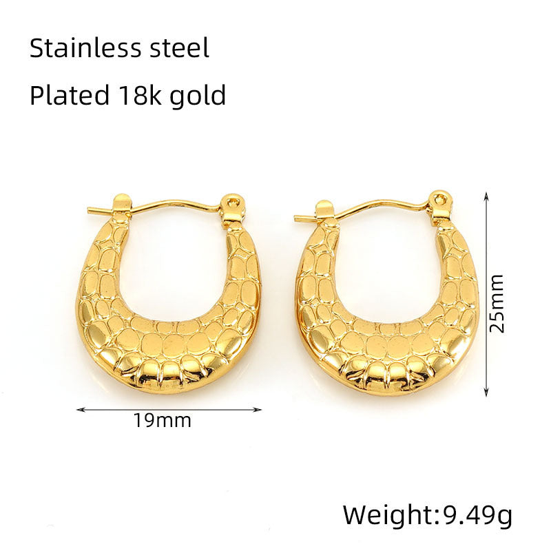 Titanium Steel Earrings For Women