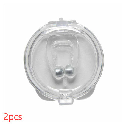 Mini Magnetic Anti-snoring Silicone Nose Clip