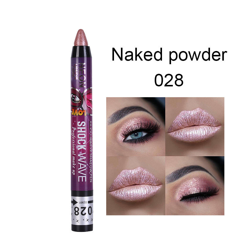 Eyeshadow Stick Eye Shadow Pencil Long Lasting Without Drying Eyes Makeup Pen Shimmer Cosmetics Tool