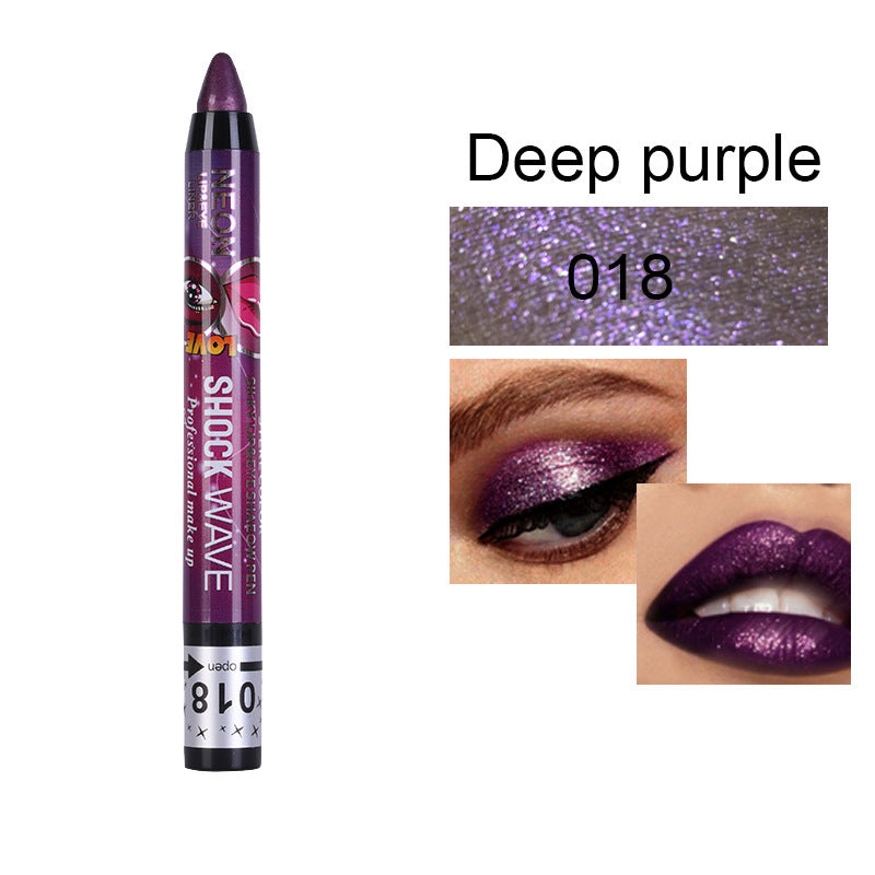 Eyeshadow Stick Eye Shadow Pencil Long Lasting Without Drying Eyes Makeup Pen Shimmer Cosmetics Tool