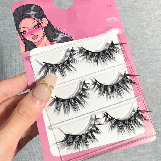 L-shaped Right Angle False Eyelashes One Piece