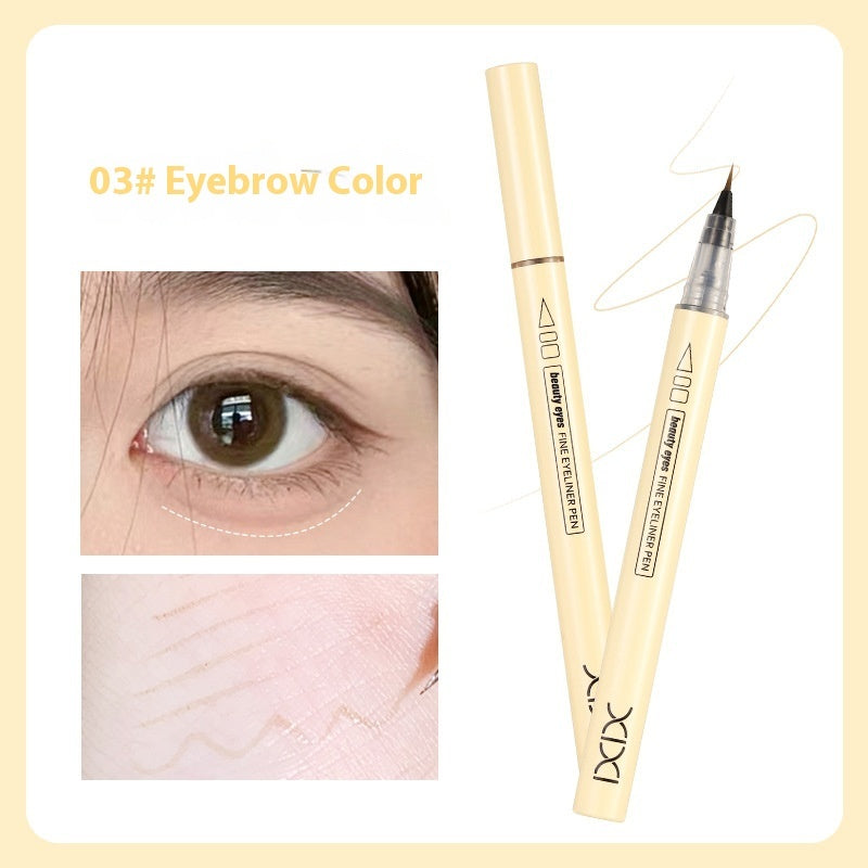 Delicate Eyeliner Smooth Ultra-fine Waterproof Non-dizzy Makeup