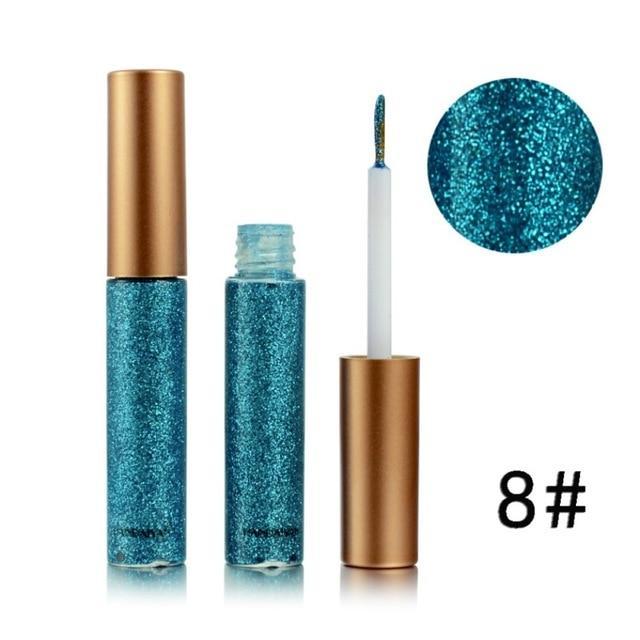 COULEURS SET EYELINER BRILLANT LIQUIDE IMPERMEABLE BRILLANT