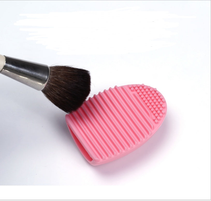 Light Board Silica Gel Brush Egg Egg Brush Plate No Word Silicone Scrubbing Tool Wash Egg Beauty Products