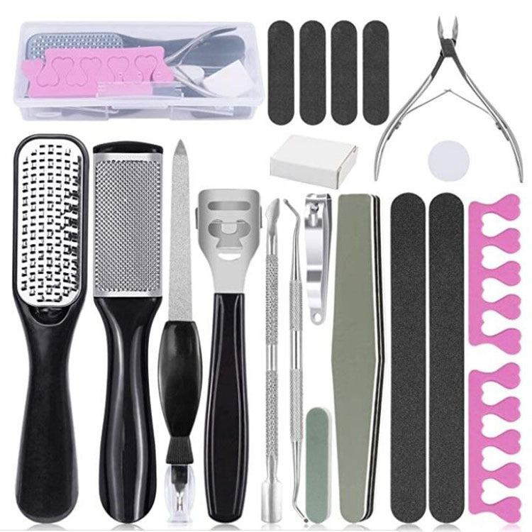 8-in-1 foot board file pedicure set