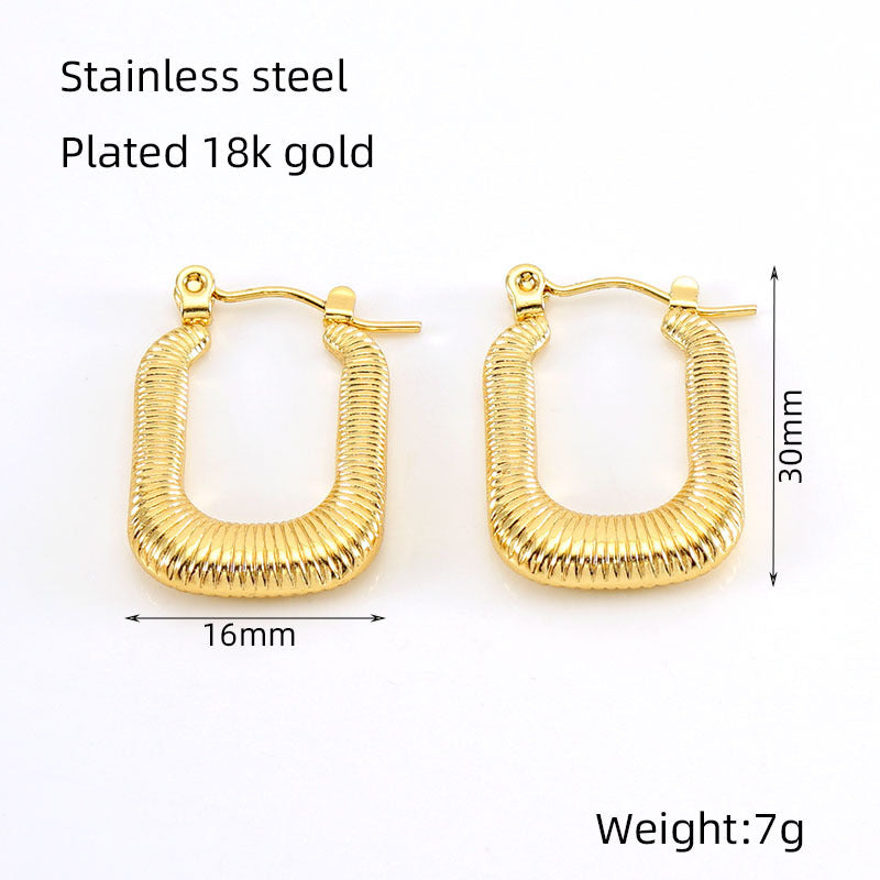 Titanium Steel Earrings For Women