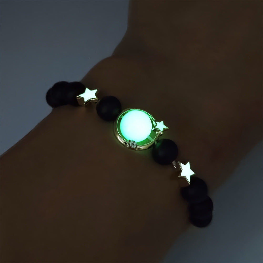 Creative Elastic Luminous Men And Women Bracelet