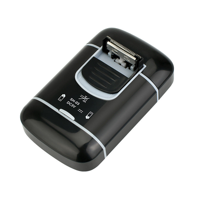 Men's Dry Battery Shaver Reciprocating Electric Adjustable Beard Knife