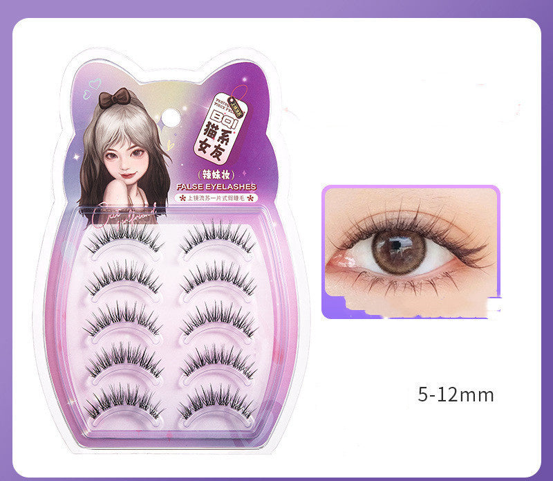 One Piece Natural Thick False Eyelashes One Piece