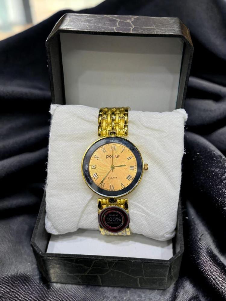 Chain Watch For Men (Golden)