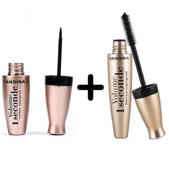 Mascara And Eyeliner, Pack Of 2