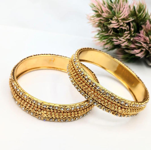 2 Pcs Antique Design Kara Bangle