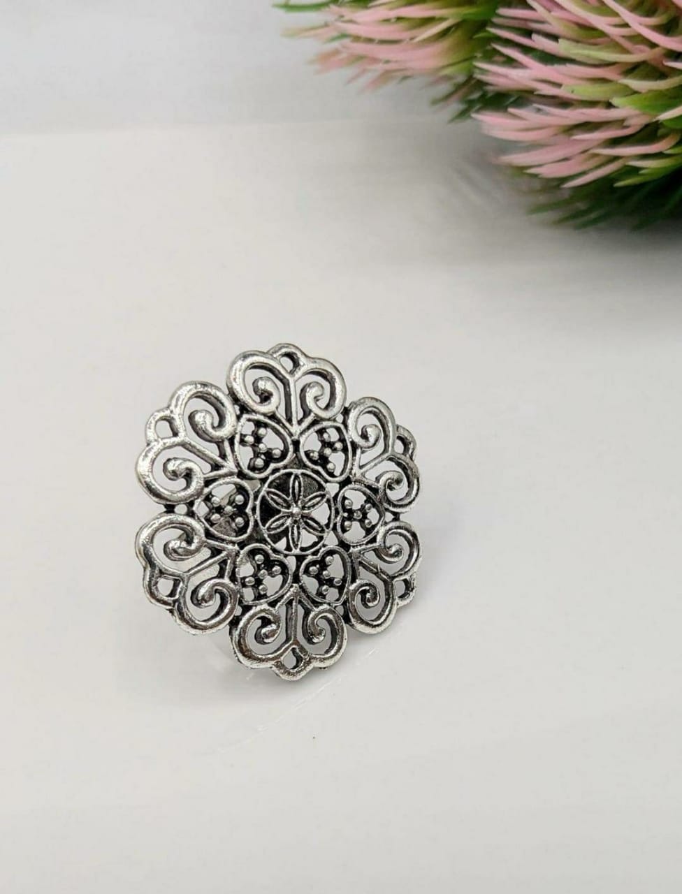 Modern Retro Design Adjustable Ring